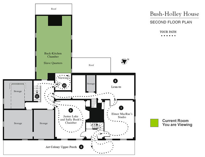 Slave Quarters Floorplan